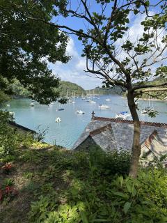 View back down The Yealm from Noss Mayo